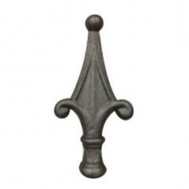 40.017 Decorative Wrought Iron Spear Top Head Railhead Spear Point