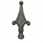40.018 Decorative Wrought Iron Spear Top Head Railhead Spear Point