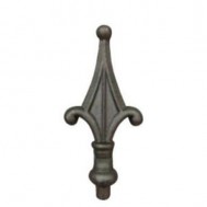 40.019 Decorative Wrought Iron Spear Top Head Railhead Spear Point