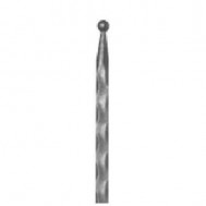 40.174 Decorative Wrought Iron Spear Top Head Railhead Spear Point