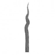 40.180 Decorative Wrought Iron Spear Top Head Railhead Spear Point