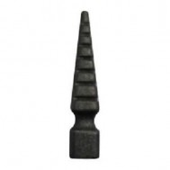 40.210 Decorative Wrought Iron Spear Top Head Railhead Spear Point
