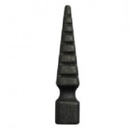 40.212 Decorative Wrought Iron Spear Top Head Railhead Spear Point