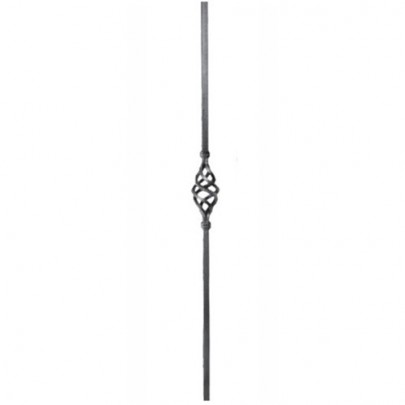 21.022 Wrought Iron Forging Ornamental Balustrade Forged Pickets