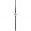 21.022 Wrought Iron Forging Ornamental Balustrade Forged Pickets