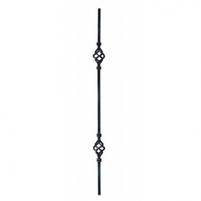 21.023 Wrought Iron Forging Ornamental Balustrade Forged Pickets