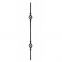 21.023 Wrought Iron Forging Ornamental Balustrade Forged Pickets