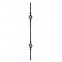 21.023 Wrought Iron Forging Ornamental Balustrade Forged Pickets