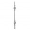 21.023.01 Wrought Iron Forging Ornamental Balustrade Forged Pickets