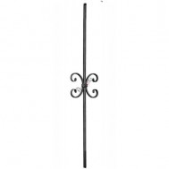 21.026 Wrought Iron Forging Ornamental Balustrade Forged Pickets