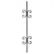 21.027 Wrought Iron Forging Ornamental Balustrade Forged Pickets