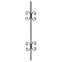 21.027 Wrought Iron Forging Ornamental Balustrade Forged Pickets