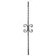 21.028 Wrought Iron Forging Ornamental Balustrade Forged Pickets