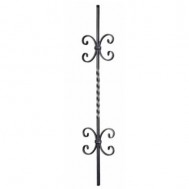 21.029 Wrought Iron Forging Ornamental Balustrade Forged Pickets
