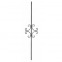 21.030 Wrought Iron Forging Ornamental Balustrade Forged Pickets