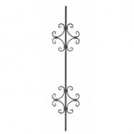 21.031 Wrought Iron Forging Ornamental Balustrade Forged Pickets