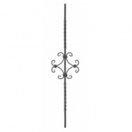 21.032 Wrought Iron Forging Ornamental Balustrade Forged Pickets