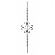 21.032 Wrought Iron Forging Ornamental Balustrade Forged Pickets