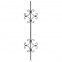 21.033 Wrought Iron Forging Ornamental Balustrade Forged Pickets