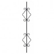 21.035 Wrought Iron Forging Ornamental Balustrade Forged Pickets