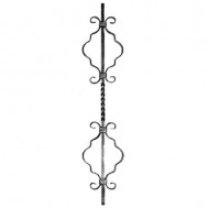 21.035.01 Wrought Iron Forging Ornamental Balustrade Forged Pickets