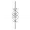 21.037 Wrought Iron Forging Ornamental Balustrade Forged Pickets