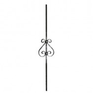 21.038 Wrought Iron Forging Ornamental Balustrade Forged Pickets