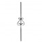 21.038 Wrought Iron Forging Ornamental Balustrade Forged Pickets