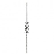 21.038.01 Wrought Iron Forging Ornamental Balustrade Forged Pickets