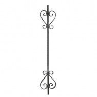 21.039 Wrought Iron Forging Ornamental Balustrade Forged Pickets