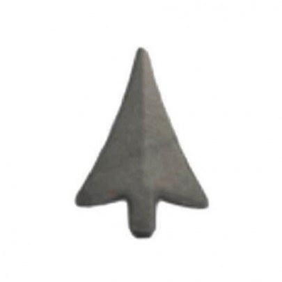 40.322 Decorative Wrought Iron Spear Top Head Railhead Spear Point