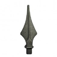 40.346 Decorative Wrought Iron Spear Top Head Railhead Spear Point
