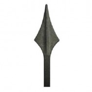 40.347 Decorative Wrought Iron Spear Top Head Railhead Spear Point