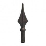 40.349 Decorative Wrought Iron Spear Top Head Railhead Spear Point