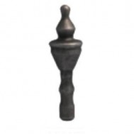 40.350 Decorative Wrought Iron Spear Top Head Railhead Spear Point