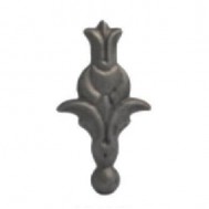 40.352 Decorative Wrought Iron Spear Top Head Railhead Spear Point