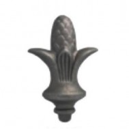 40.353 Decorative Wrought Iron Spear Top Head Railhead Spear Point