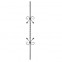 21.040 Wrought Iron Forging Ornamental Balustrade Forged Pickets