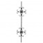 21.043 Wrought Iron Forging Ornamental Balustrade Forged Pickets