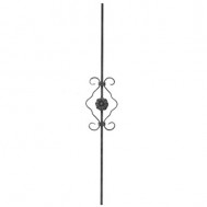 21.044 Wrought Iron Forging Ornamental Balustrade Forged Pickets