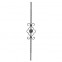 21.046 Wrought Iron Forging Ornamental Balustrade Forged Pickets