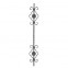 21.047 Wrought Iron Forging Ornamental Balustrade Forged Pickets