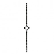 21.048 Wrought Iron Forging Ornamental Balustrade Forged Pickets