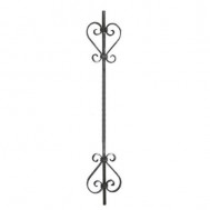 21.049 Wrought Iron Forging Ornamental Balustrade Forged Pickets
