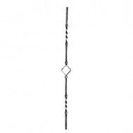 21.050.02 Wrought Iron Forging Ornamental Balustrade Forged Pickets