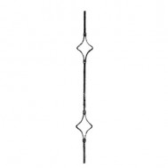21.051 Wrought Iron Forging Ornamental Balustrade Forged Pickets
