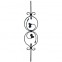 21.055 Wrought Iron Forging Ornamental Balustrade Forged Pickets