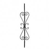21.060 Wrought Iron Forging Ornamental Balustrade Forged Pickets