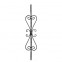 21.060 Wrought Iron Forging Ornamental Balustrade Forged Pickets