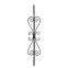 21.060 Wrought Iron Forging Ornamental Balustrade Forged Pickets